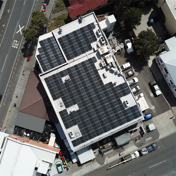 Rooftop solar?system at The Archive Beer Boutique in Brisbane, Australia